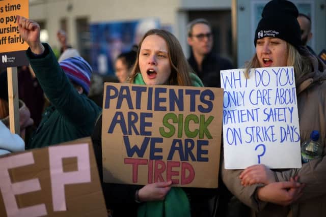 The Royal College of Nursing failed to meet the required number of votes to enable more walkouts (Photo: Getty Images)