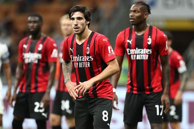 Sandro Tonali has been a key player for AC Milan in recent years. (Getty Images)