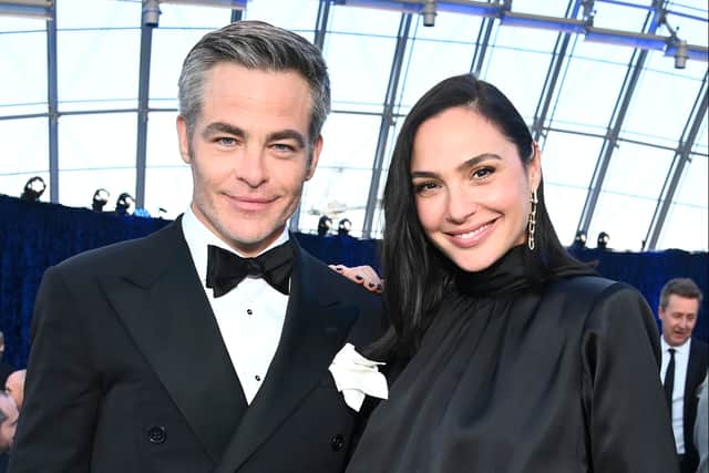 The Wonder Woman co-stars both made the Hollywood Walk of Fame Class of 2024. (Photo by Getty)
