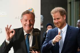 Piers Morgan failed to give evidence in Prince Harry's court case - could this be a good thing for the Duke? (Pic:Getty)