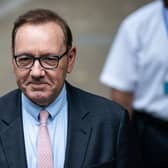 Actor Kevin Spacey arrives at Southwark Crown Court, London, where he is charged with three counts of indecent assault, seven counts of sexual assault, one count of causing a person to engage in sexual activity without consent and one count of causing a person to engage in penetrative sexual activity without consent between 2001 and 2005 (Photo: PA Media)