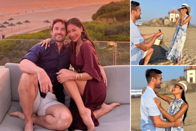 Nicole Scherzinger and Thom Evans have been together for just over three years before they got engaged in Hawaii on 27 June, 2023 - Credit: Instagram
