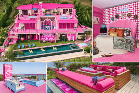 Barbie Dream House in Malibu is available to rent to mark the release of the Barbie movie which releases on 21 July, 2023 - Credit: Airbnb