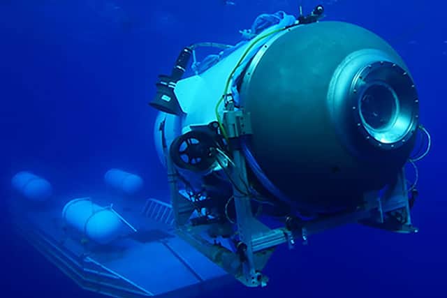 The Titan submersible lost contact with tour operator OceanGate Expeditions an hour and 45 minutes into its descent (Photo: OceanGate Expeditions/PA Wire)