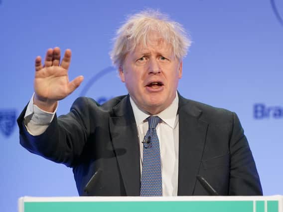 The government has said it will 'fully comply' with the Covid Inquiry's request for Boris Johnson's WhatsApp messages, notebooks and diaries after the Cabinet Office lost a High Court ruling on the matter. (Credit: Jonathan Brady/PA Wire)