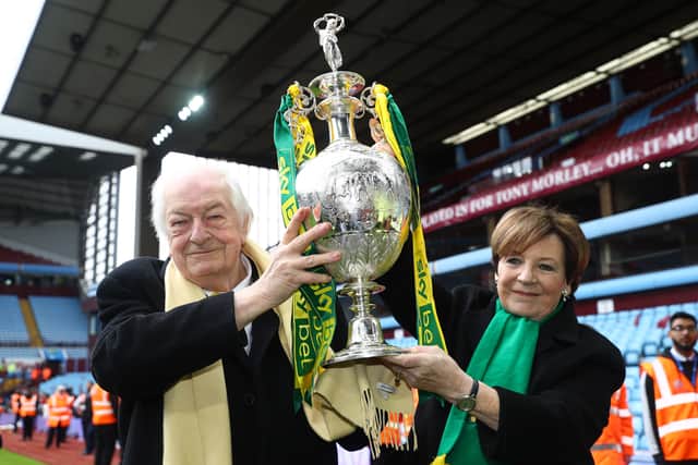 Delia Smith has enjoyed a 27-year association with Norwich City. (Getty Images)