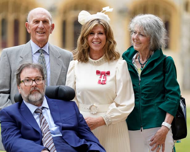 Kate Garraway's husband Derek Draper is said to be 'fighting for life' after suffering a 'massive' heart attack. Picture: POOL/AFP via Getty Images