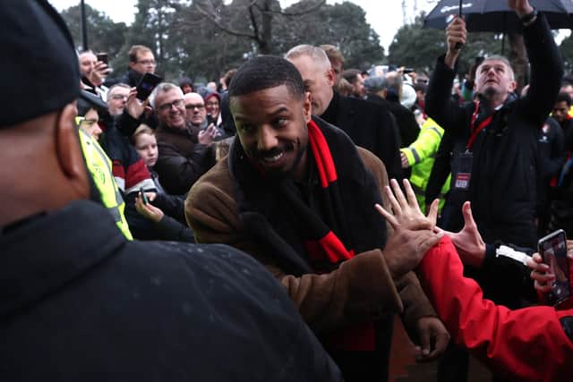 Creed star Michael B Jordan is now on the board at Bournemouth. (Getty Images)