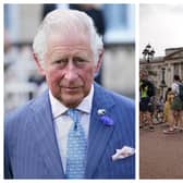 Buckingham Palace has reportedly three years left of its ten-year refurbishment programme. Photographs by Getty