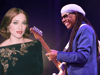 What is the relationship between Nile Rodgers and Madonna as she recovers from bacterial infection?
