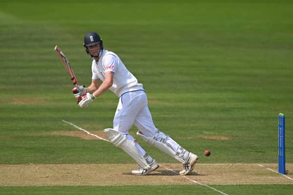 England’s opener Zak Crawley during second Test match at Lord’s