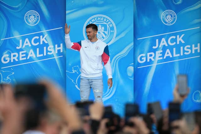 Jack Grealish has won a series of honours since signing at Man City. (Getty Images)
