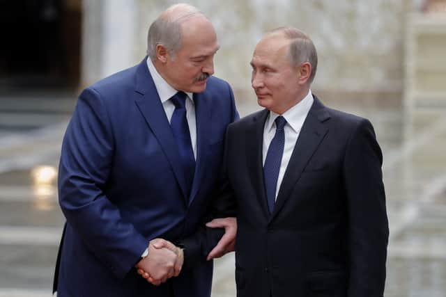 Lukashenko has been a close ally of Putin during the Ukraine war. (Credit: Getty images)