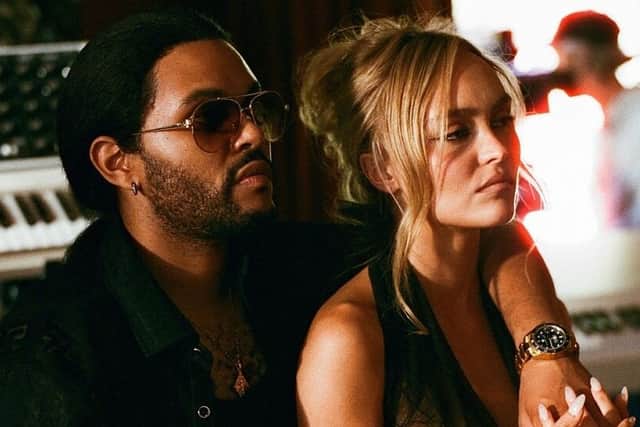 The Idol stars Lily-Rose Depp and Abel 'The Weeknd' Tesfaye (Photo: HBO)