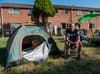 Man forced from his home of 45 years is now living in a tent outside it