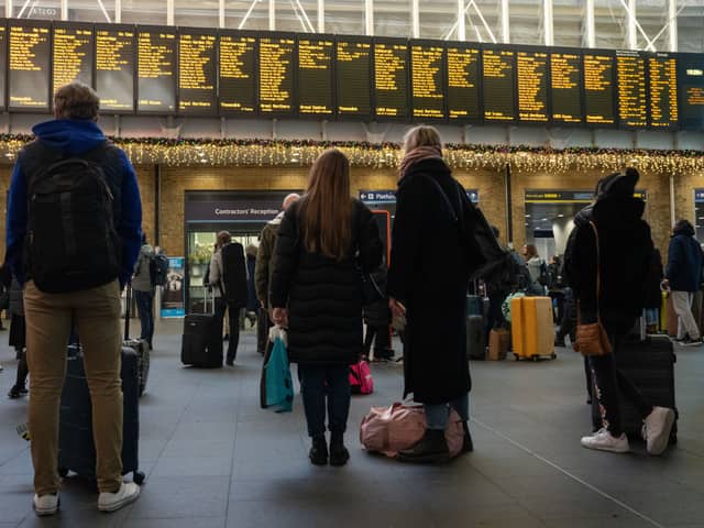 Rail passengers are being warned to brace for disruption across the UK this month (Photo: Getty Images)