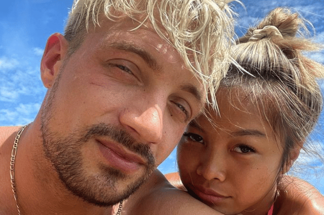 The late Youtube star Jo Lindner, known as Joesthetics, with his girlfriend Nicha. Photo by Nicha/Instagram/Immapeaches.