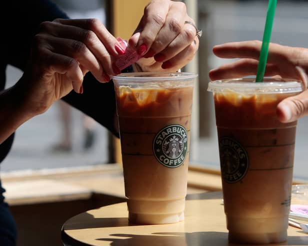 Consumer champion Which? found one high street coffee drink contains 12 teaspoons of sugar (Photo by Chris Hondros/Getty Images)