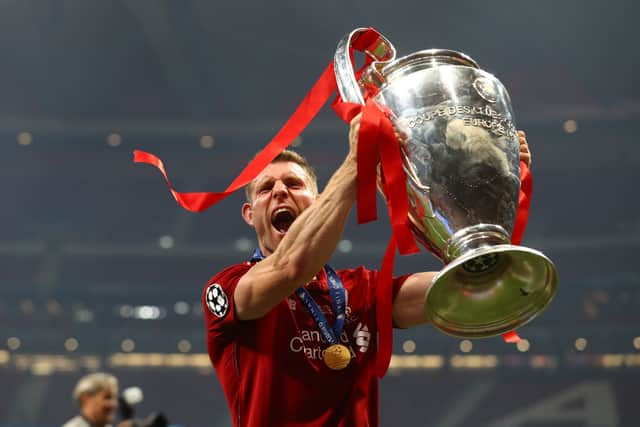 James Milner has enjoyed a hugely successful career which has seen him lift a number of trophies including the UEFA Champions League. (Getty Images)