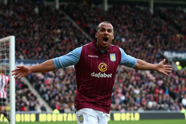 Gabriel Agbonlahor spent the entirety of his career at Aston Villa. (Getty Images)