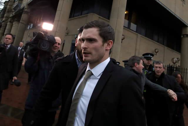 Adam Johnson's football career came to a halt in 2016. (Getty Images)