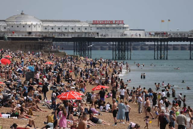 The Met Office has said that the UK experienced its hottest June since records began, with temperatures upwards to the mid-20C and even into the low 30s were seen across the country. (Credit: Getty Images)