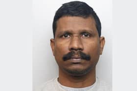 Saju Chelavalel has been jailed for life with a minimum term of 40 years (Northamptonshire Police / PA)