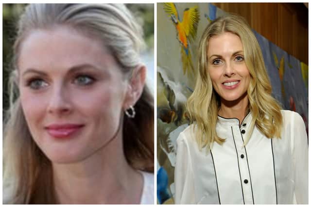 Donna Air in Byker Grove and now (Image: BBC and Getty)