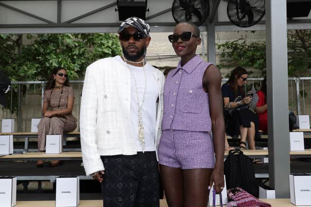 Kendrick Lamar's Chanel Outfit at Paris Couture Week
