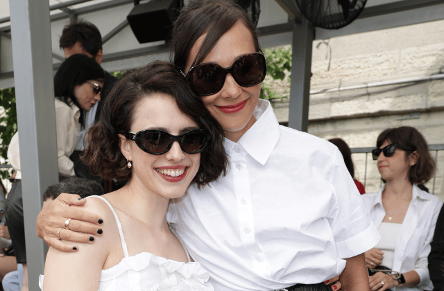 Margaret Qualley and Rashida Jones attend the Chanel Haute Couture Fall/Winter 2023/2024 show as part of Paris Fashion Week on July 04, 2023 in Paris, France. (Photo by Pascal Le Segretain/Getty Images)