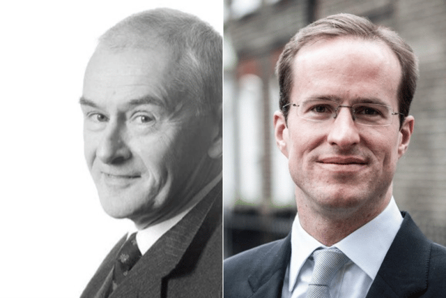 [L-R] Jon Moynihan and Matthew Elliott are rumoured to be two of the four names reportedly on Liz Truss' resignation honours list (Credit: Ratcliffe College/Shore Capital)