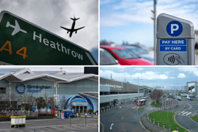 Heathrow, Birmingham and Edinburgh Airports are among the busiest UK travel hubs - but just how do they stack up for parking costs? (Credit: Adobe/Getty Images)