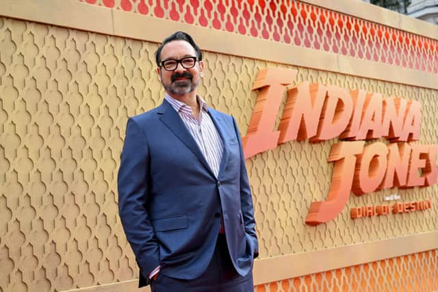 James Mangold attends the UK Premiere of Lucasfilm' "Indiana Jones and the Dial of Destiny"  at Cineworld Leicester Square on June 26, 2023 in London, England. (Photo by Jeff Spicer/Getty Images for Disney)