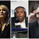 Esther McVey, David Lammy, and Jacob Rees-Mogg have all made thousands from TV and radio jobs this year