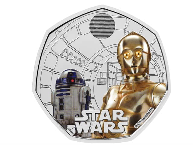 Royal Mint to release Star Wars coins to mark 40 years of ‘Return of the Jedi’. (Photo: PA) 