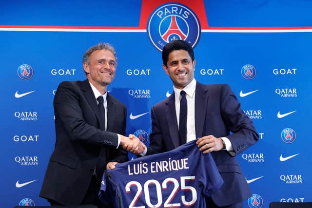 PSG confirmed the appointment of former Spain boss Luis Enrique. (Getty Images)
