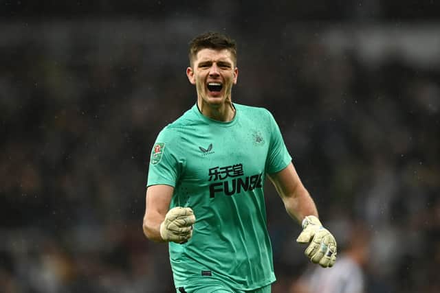 Nick Pope was the highest scoring goalkeeper last season in terms of points on fantasy football. (Getty Images)