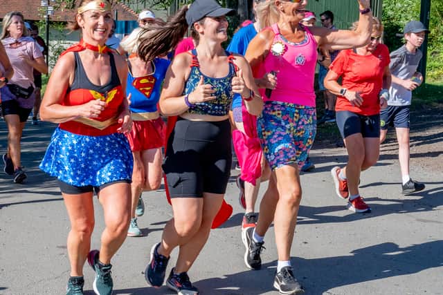 parkrun users are encouraged to wear fancy dress this weekend (Image: Getty Images)