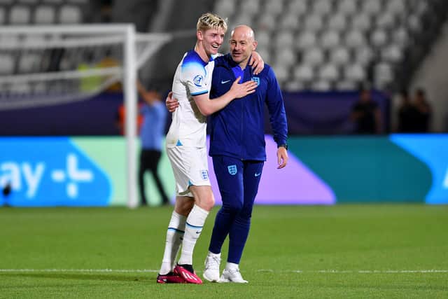 Anthony Gordon has played a key role in helping England to the U21 final. (Getty Images)