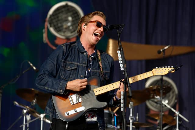 George Ezra performs at TRNSMT Festival 2023 at Glasgow Green on July 07, 2023 in Glasgow, Scotland. Scotland's largest music festival starts on today with Pulp, Sam Fender and The 1975 headlining over the weekend. (Photo by Jeff J Mitchell/Getty Images)