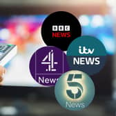 The latest viewing figures reveal how TV watchers get their news. Composite image: Kim Mogg/NationalWorld/AdobeStock. 
