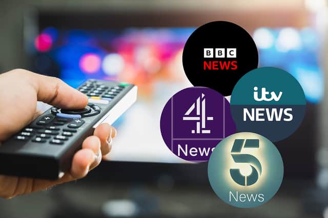 The latest viewing figures reveal how TV watchers get their news. Composite image: Kim Mogg/NationalWorld/AdobeStock. 