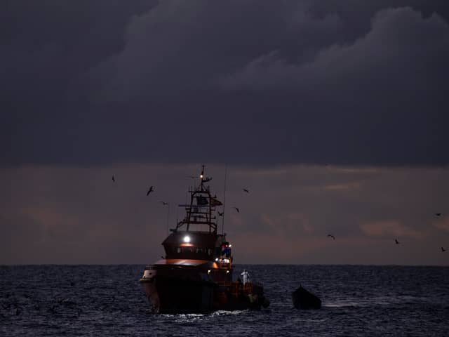 Spanish search and rescue teams have been searching for around 300 missing people who are believed to have been travelling from Senegal to Spain on three boats. (Credit: Getty Images)