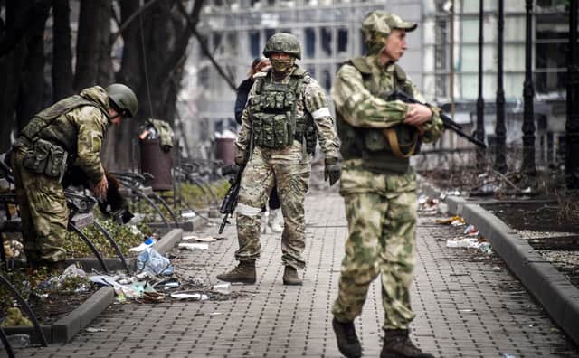 New statistical analysis has estimated the total number of Russia' war dead amid the war in Ukraine. (Credit: Getty images)