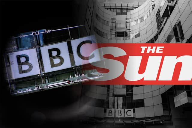 The Sun reported on allegations made against a top BBC presenter, but refused to name him