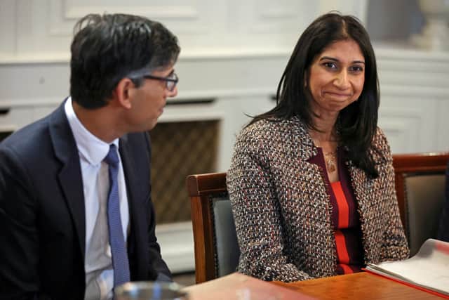Prime Minister Rishi Sunak and Home Secretary Suella Braverman have been forced to announce fresh amendments to their controversial Illegal Migration Bill following a series of defeats in the House of Lords. Credit: PA