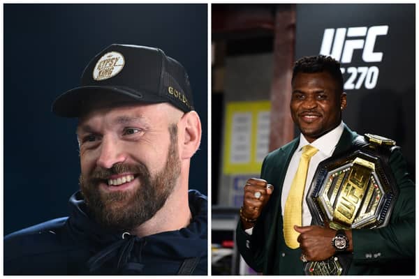 Tyson Fury agrees to crossover fight with Francis Ngannou. (Getty Images)
