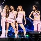 CALIFORNIA - APRIL 22: (L-R) Lisa, Jisoo, Rose and Jennie of BLACKPINK perform onstage at the 2023 Coachella Valley Music and Arts Festival on April 22, 2023 in Indio, California. (Photo by Emma McIntyre/Getty Images for Coachella)