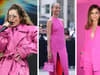 Kim Kardashian and Zendaya have followed Margot Robbie’s lead by wearing Barbie pink outfits