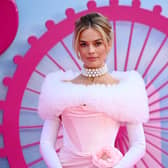 LONDON, ENGLAND - JULY 12: Margot Robbie attends the "Barbie" European Premiere at Cineworld Leicester Square on July 12, 2023 in London, England. (Photo by Joe Maher/Getty Images)